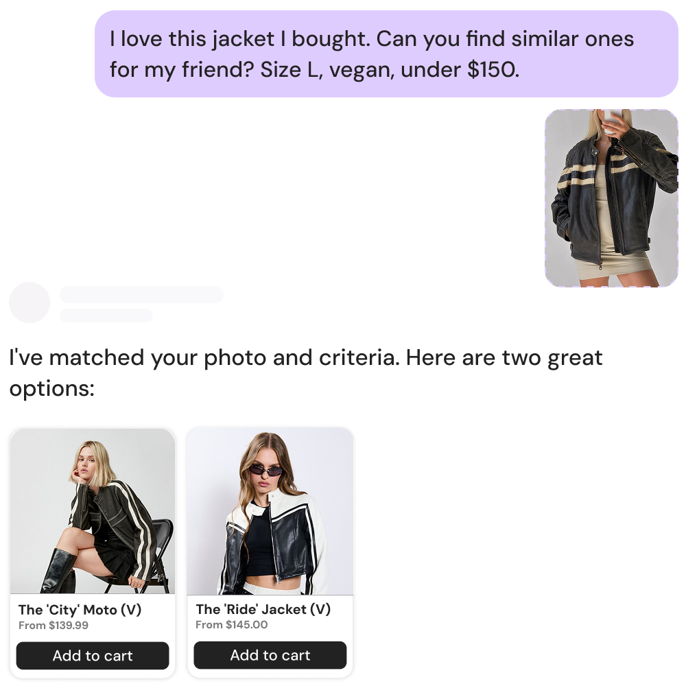 Convierte cualquier foto en una coincidencia de producto